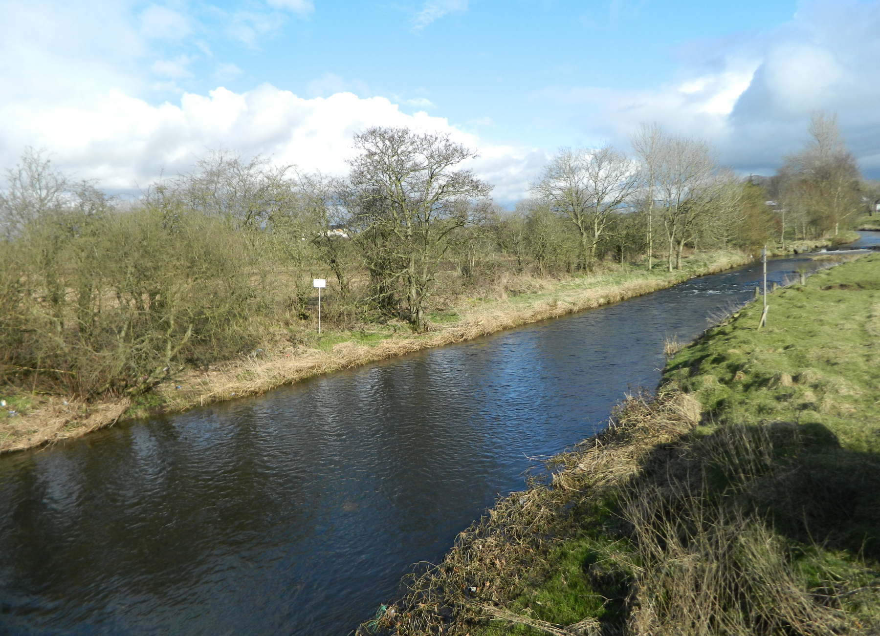 Six Mile Water from Doagh Bridge Upstream